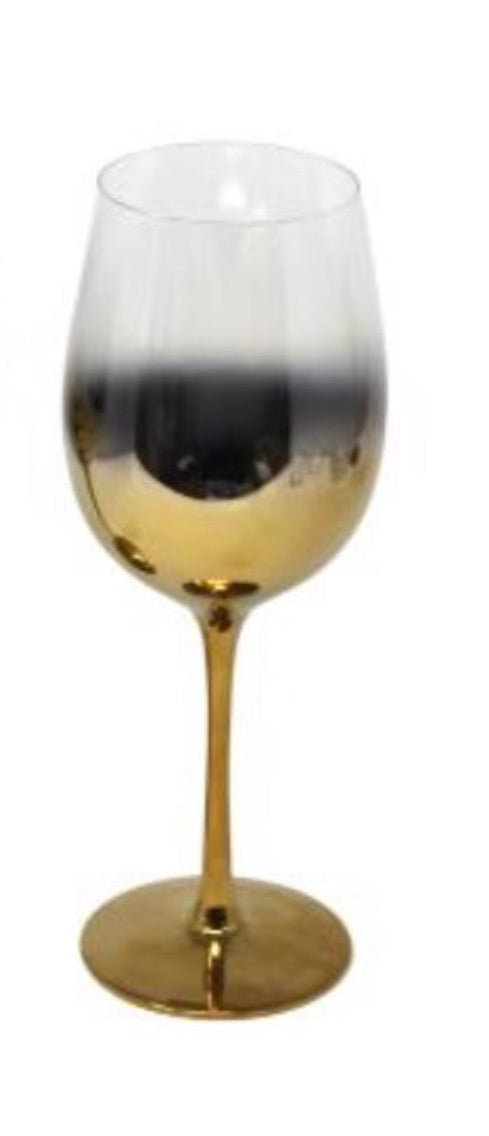 VD-6008 Gold Set Of 6 Glasses / Goblets – Mimis Linen & Gifts