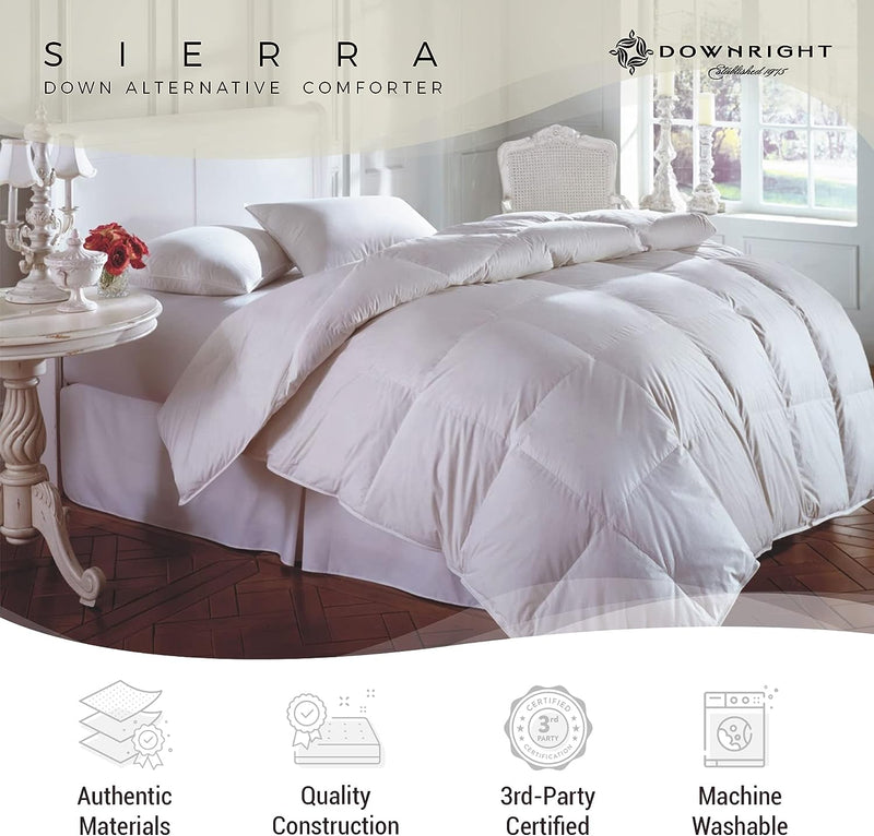 Sierra Luxury Down Alternative Fiber Comforter