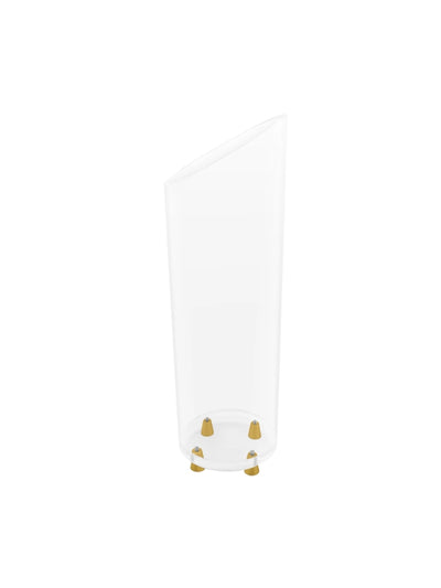 ACRILIC SLIM GOLD VASE
