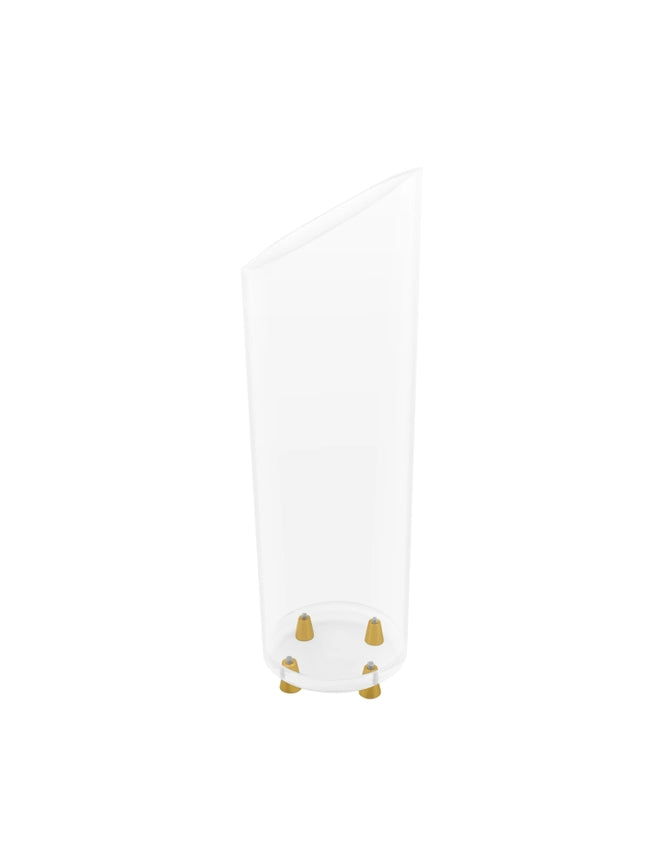 ACRILIC SLIM GOLD VASE