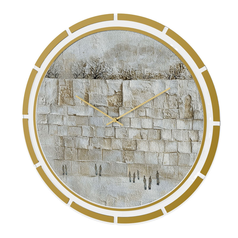WCLSK01 Leatherite Serene Kosel Wall Clock