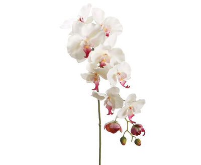 Handwrapped Silk Phalaenopsis Orchid Flower Spray