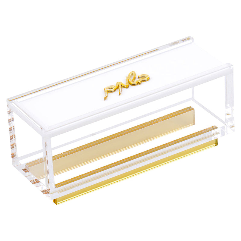 J-ABB-GD Lucite Besamim Box