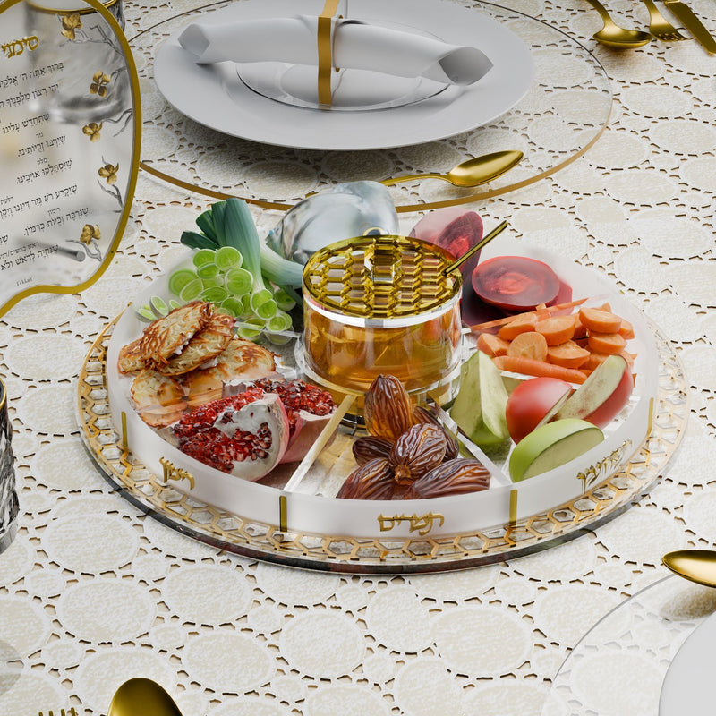 STHC01G Honeycomb Simanim Tray
