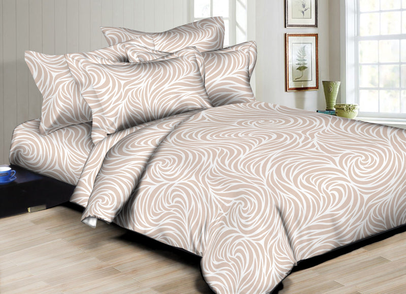 Swirly Foliage Taupe