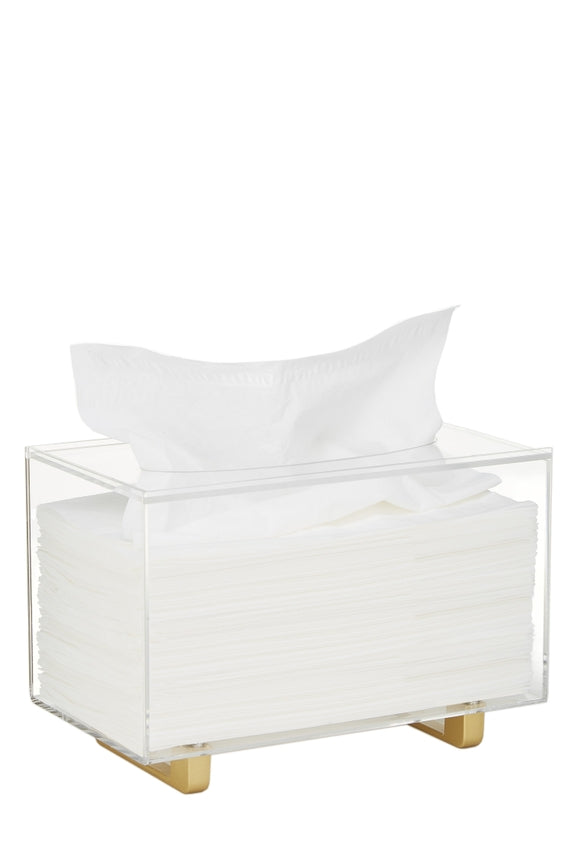 Acrylic Tissue Box Holder Fit&