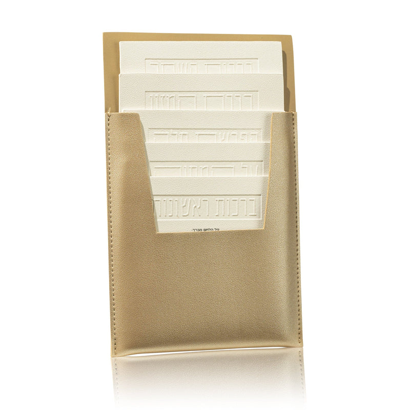 PU-BCS-P-MAG Leather Magnetic Brachos Set